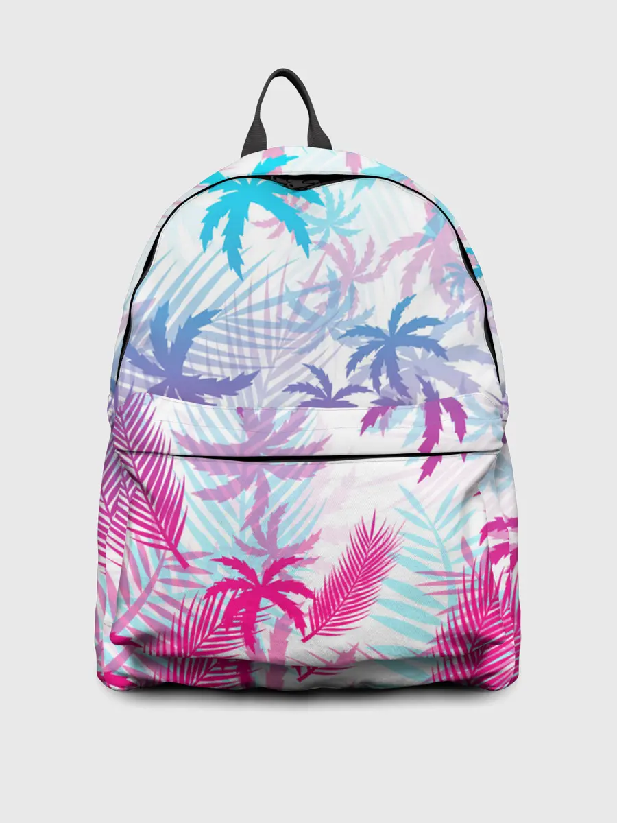 Рюкзак джинсовый / НЕОНОВЫЕ ПАЛЬМЫ