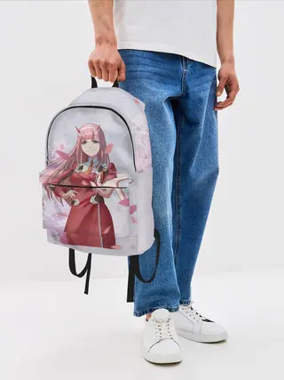 Рюкзак джинсовый / ноль два рука