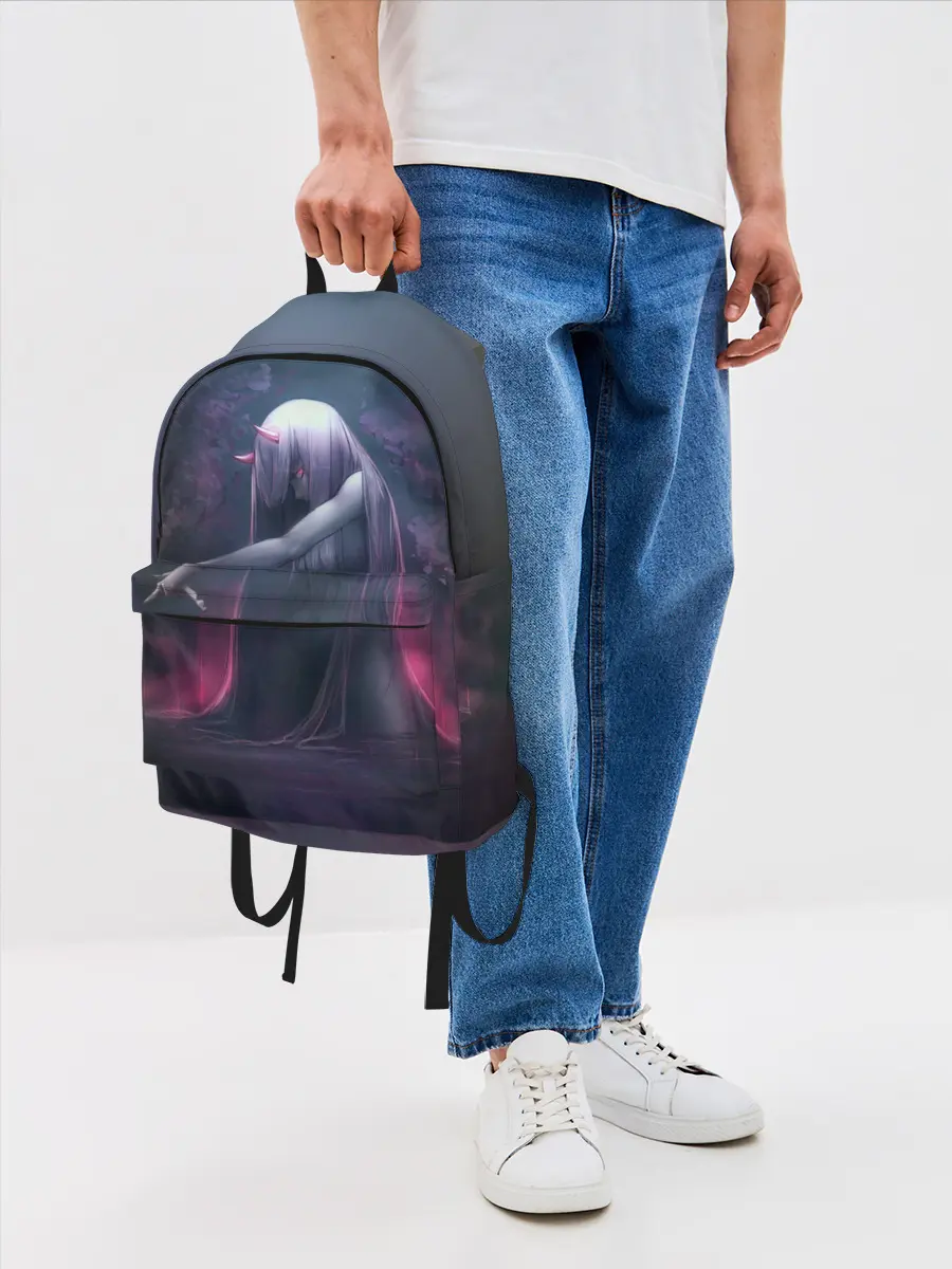 Рюкзак джинсовый / ноль два облик