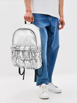 Рюкзак джинсовый / Billie Eilish