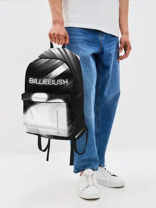 Рюкзак джинсовый / Billie Eilish.