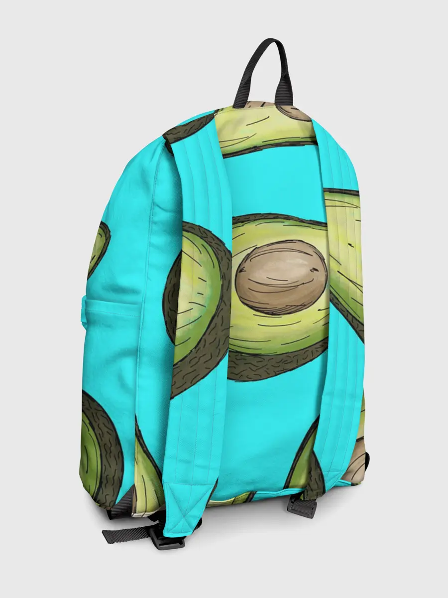 Рюкзак джинсовый / Авокадо