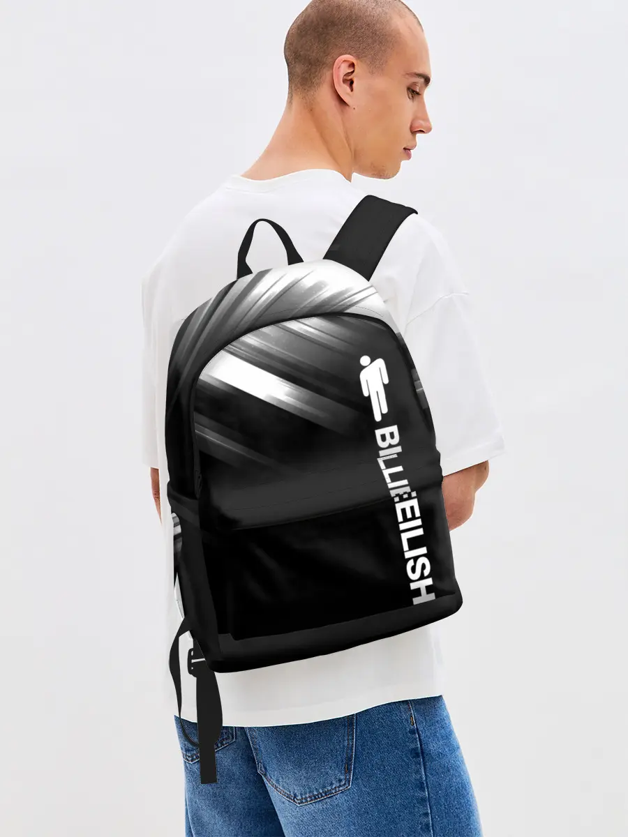 Рюкзак джинсовый / Billie Eilish.