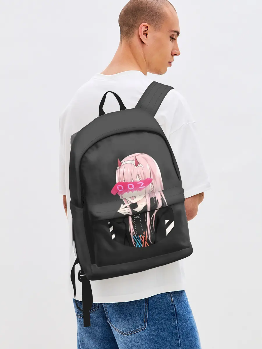 Рюкзак джинсовый / Zero Two