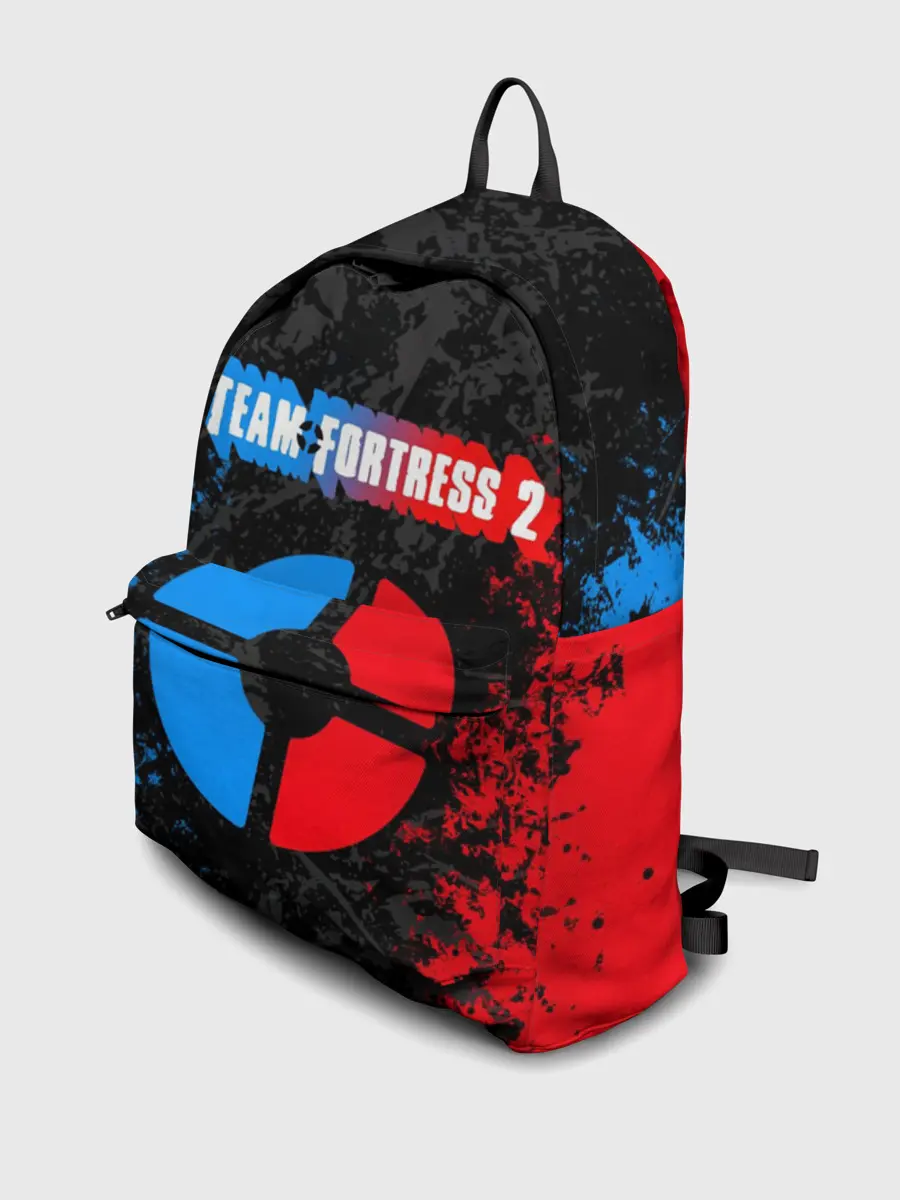 Рюкзак джинсовый / TEAM FORTRESS 2 RED VS BLUE