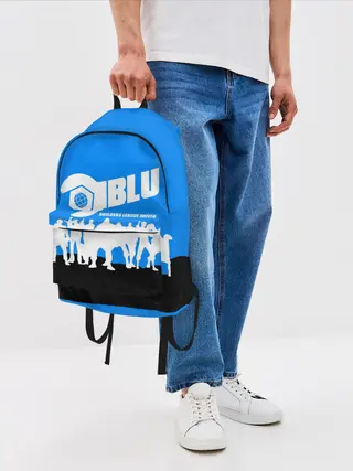 Рюкзак джинсовый / TEAM FORTRESS 2 BLUE TEAM