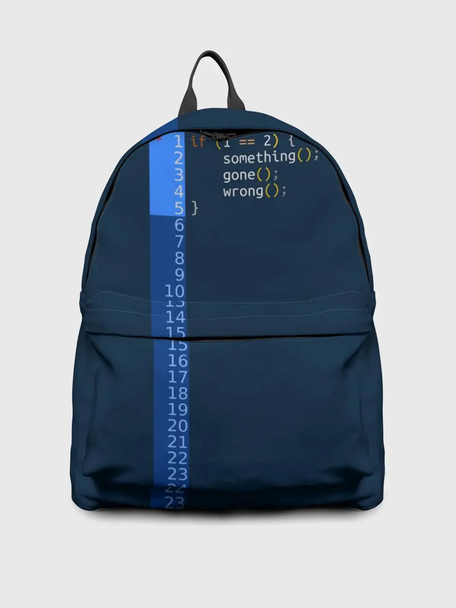 Рюкзак джинсовый / if 1 == 2