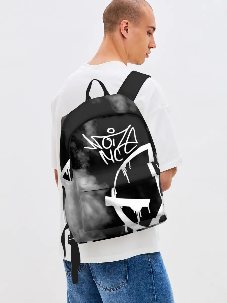 Рюкзак джинсовый / Noize MC