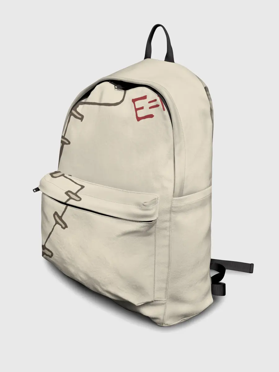 Рюкзак джинсовый / Уравнение Эйнштейна