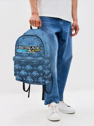 Рюкзак джинсовый / Beyblade Burst