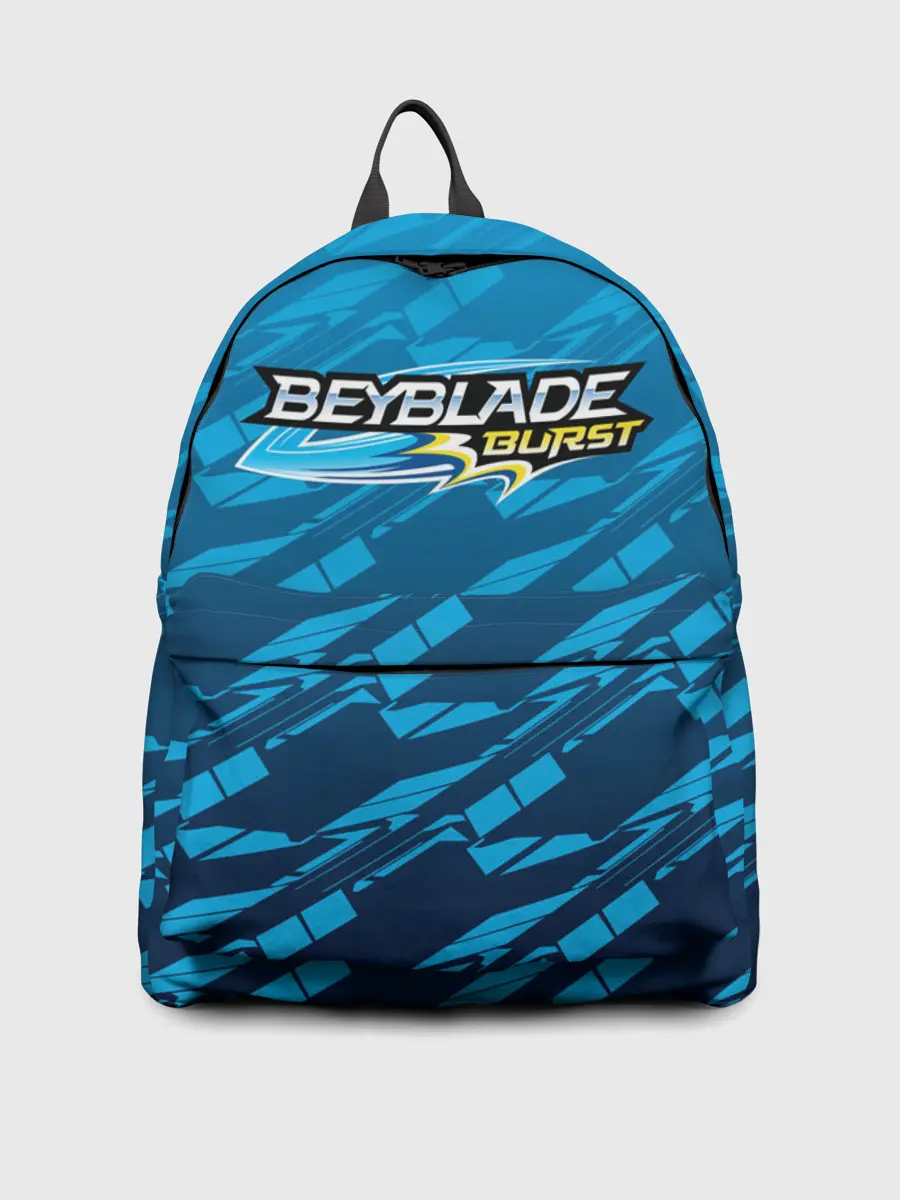 Рюкзак джинсовый / Beyblade Burst pattern
