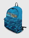 Рюкзак джинсовый / Beyblade Burst pattern