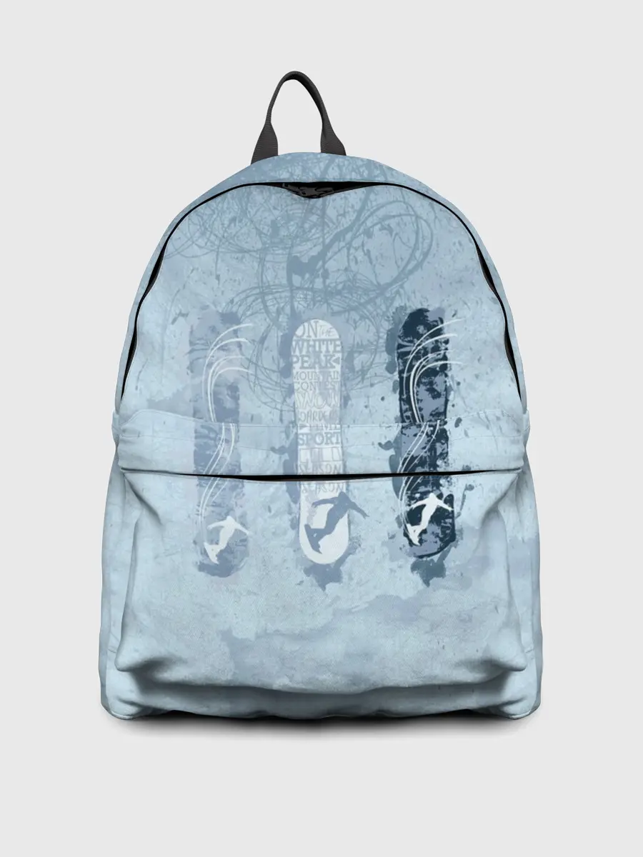 Рюкзак джинсовый / три сноуборда