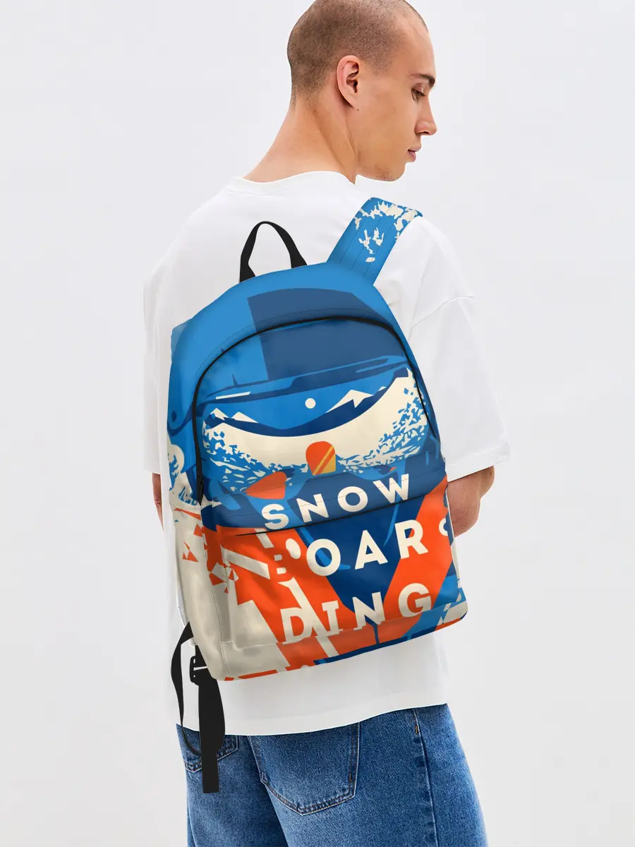 Рюкзак джинсовый / SNOW BOAR DING