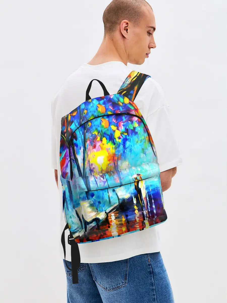 Рюкзак джинсовый / ВЕЧЕРНЯЯ ПРОГУЛКА