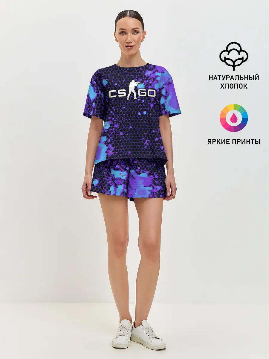 Женская пижама с шортами / COUNTER STRIKE