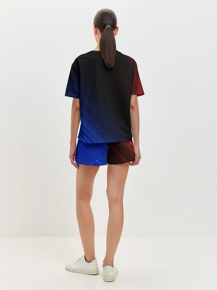 Женская пижама с шортами / BMW / БМВ