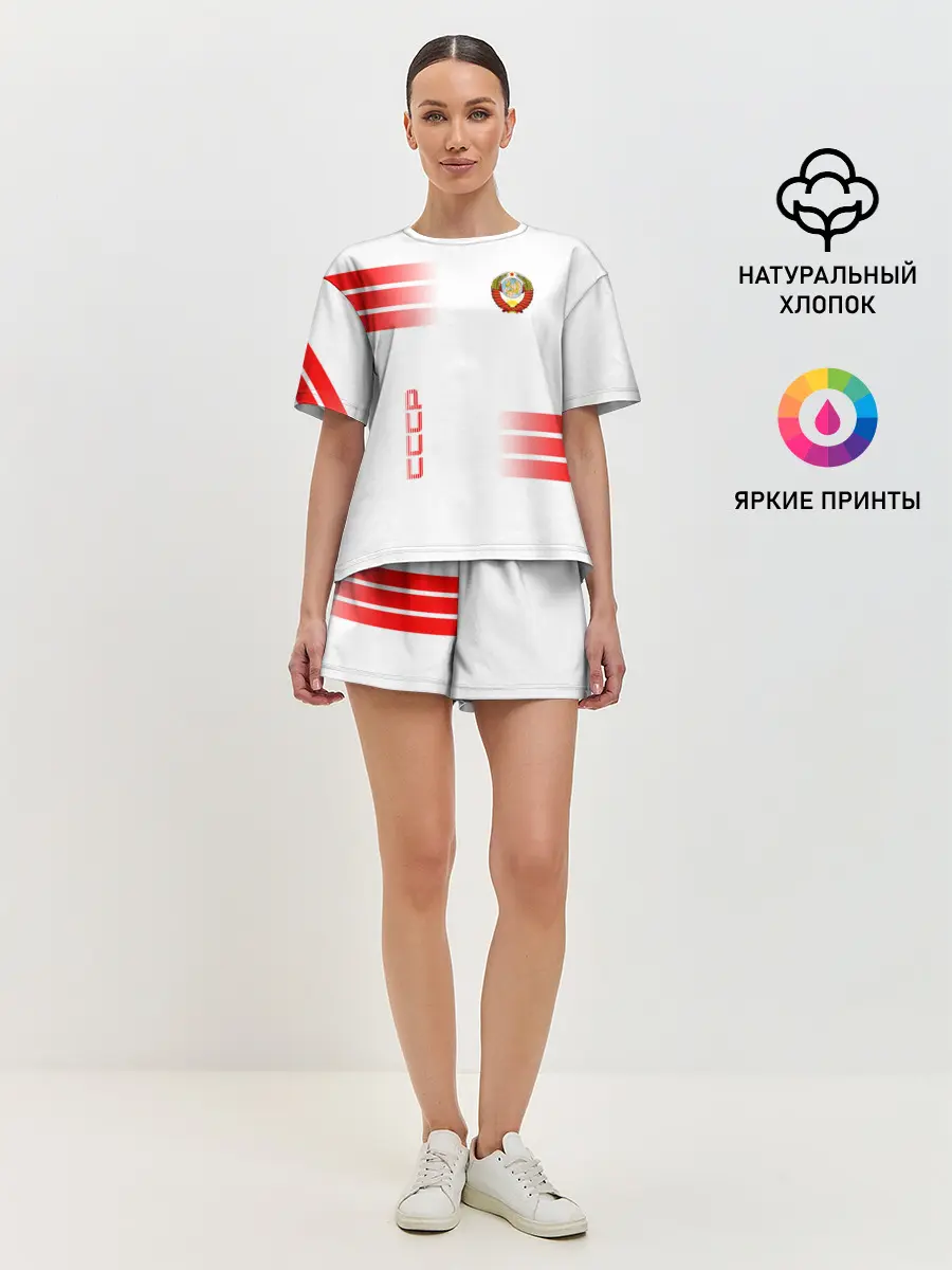 Женская пижама с шортами / СССР