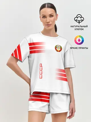 Женская пижама с шортами / СССР