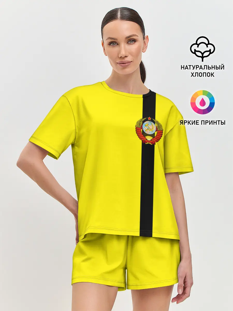 Женская пижама с шортами / СССР