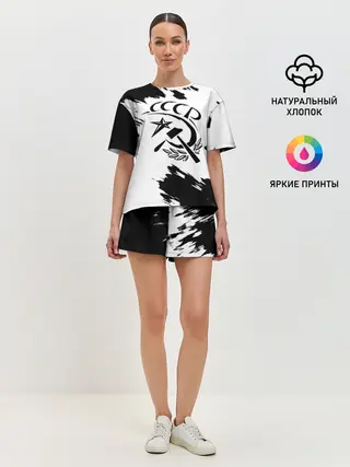 Женская пижама с шортами / СССР