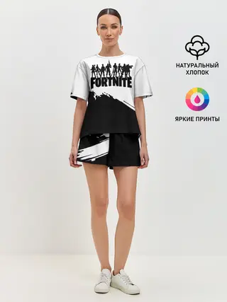 Женская пижама с шортами / Fortnite