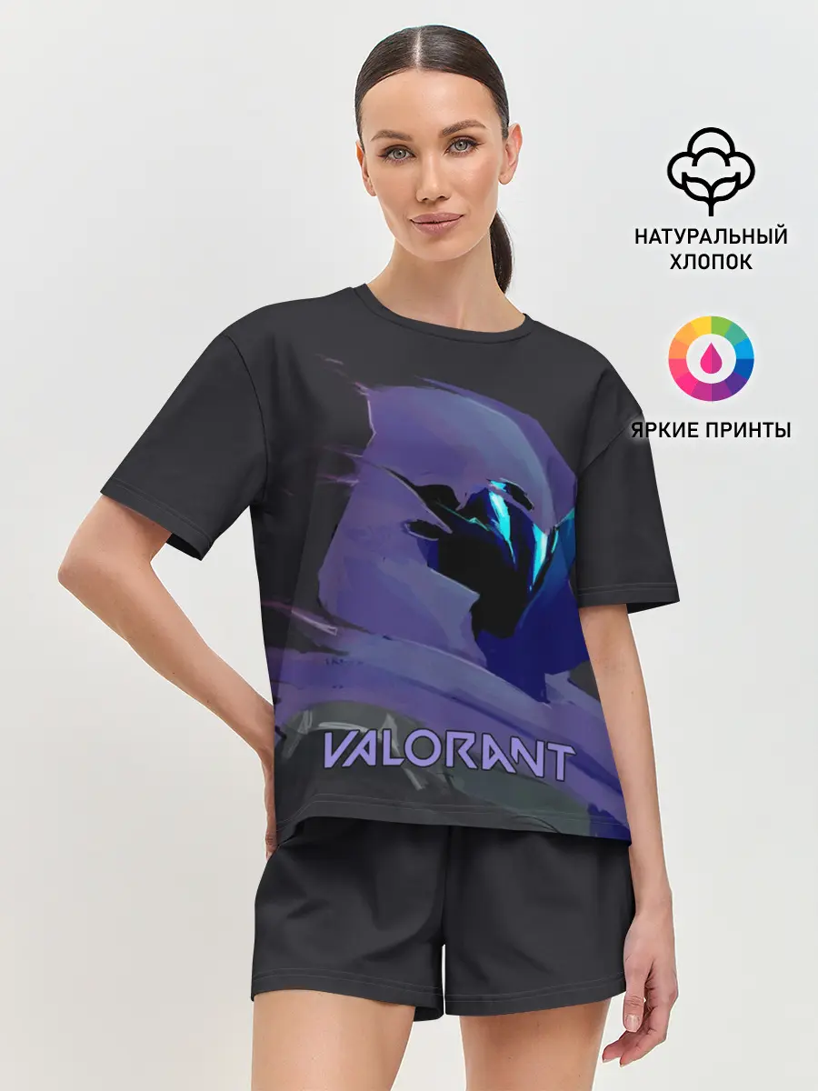 Женская пижама с шортами / VALORANT
