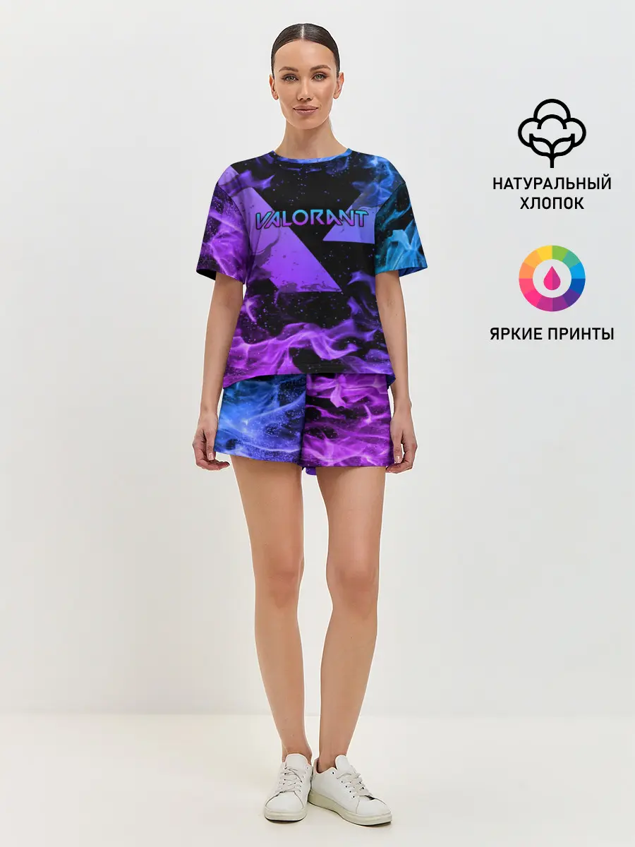 Женская пижама с шортами / VALORANT