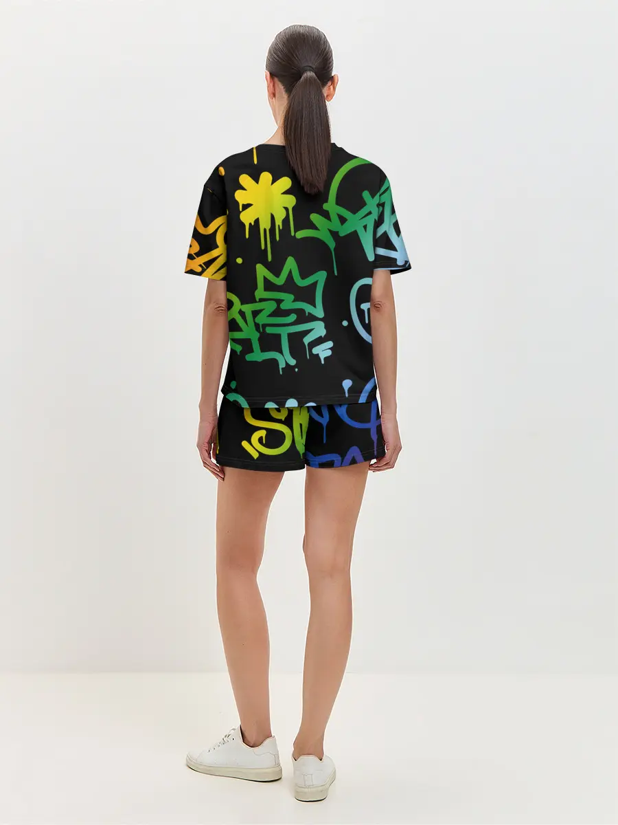 Женская пижама с шортами / Fortnite