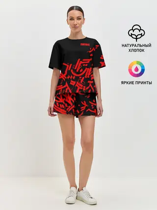 Женская пижама с шортами / Fortnite