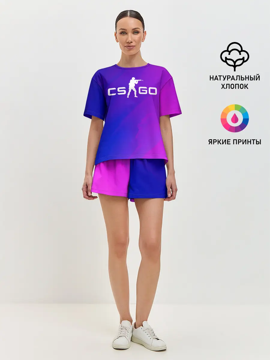 Женская пижама с шортами / CS GO | КС ГО
