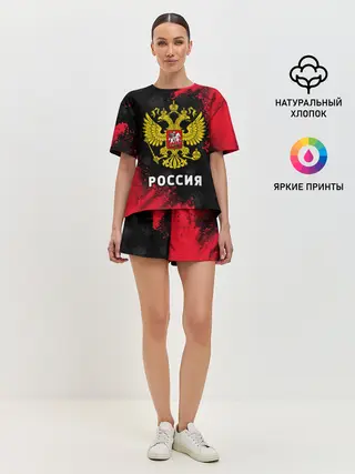 Женская пижама с шортами / РОССИЯ / RUSSIA