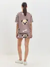 Женская пижама с шортами / Мопсины мордашки