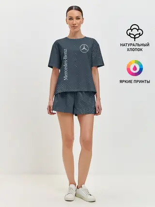 Женская пижама с шортами / MERCEDES / МЕРСЕДЕС
