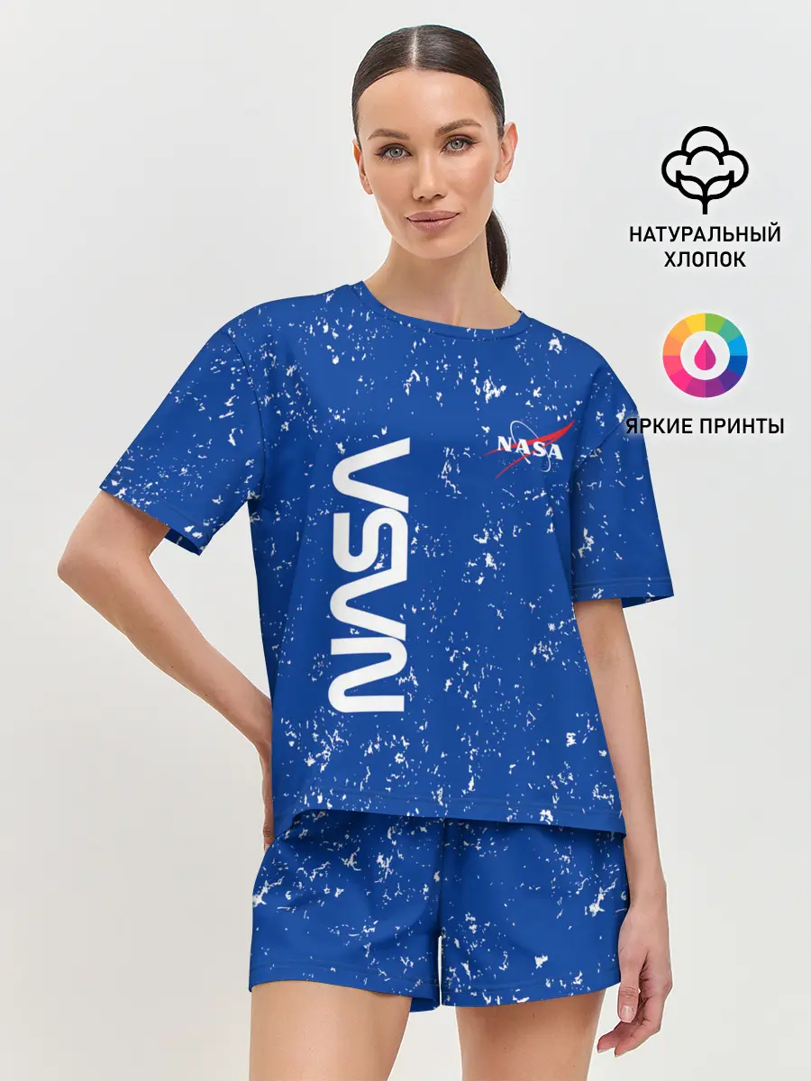 Женская пижама с шортами / NASA / НАСА