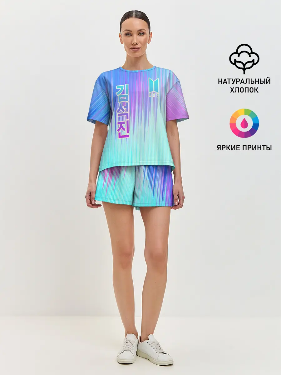 Женская пижама с шортами / BTS