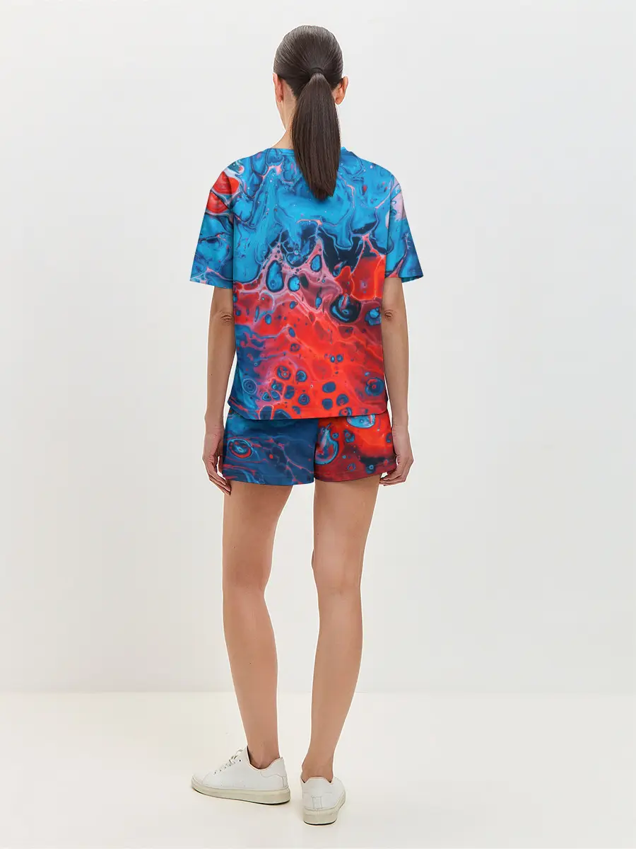 Женская пижама с шортами / BMW