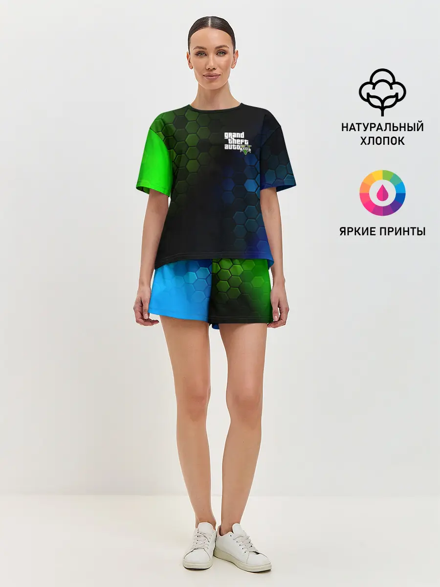 Женская пижама с шортами / GTA 5 / ГТА 5