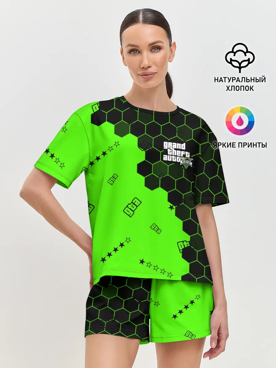 Женская пижама с шортами / GTA 5 / ГТА 5