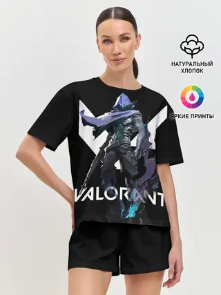 Женская пижама с шортами / VALORANT OMEN