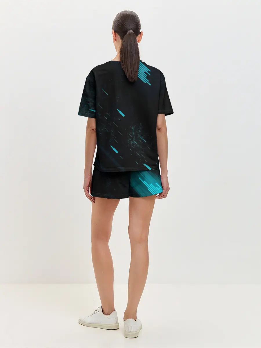 Женская пижама с шортами / Sky Wolf