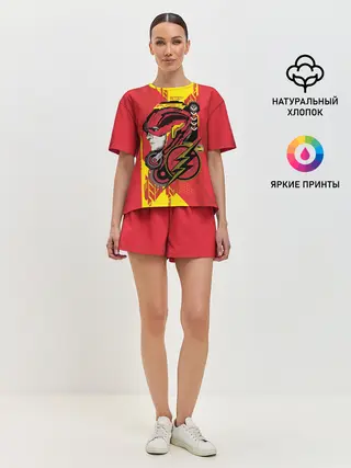 Женская пижама с шортами / The Flash