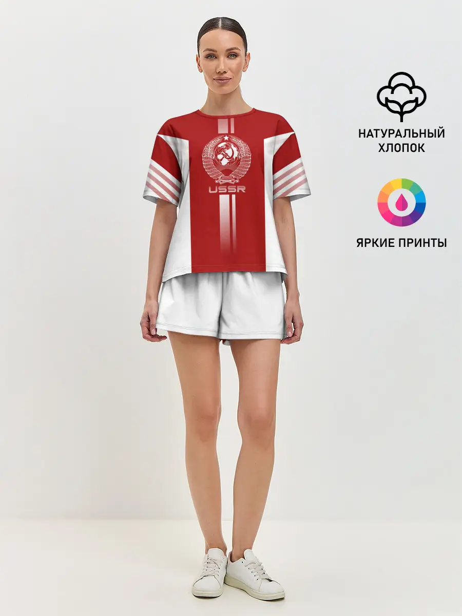 Женская пижама с шортами / СССР