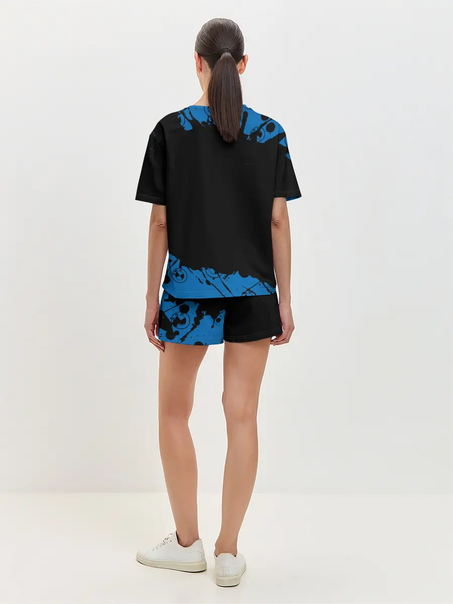 Женская пижама с шортами / BMW / БМВ