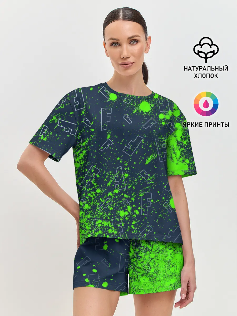 Женская пижама с шортами / FORTNITE / ФОРТНАЙТ
