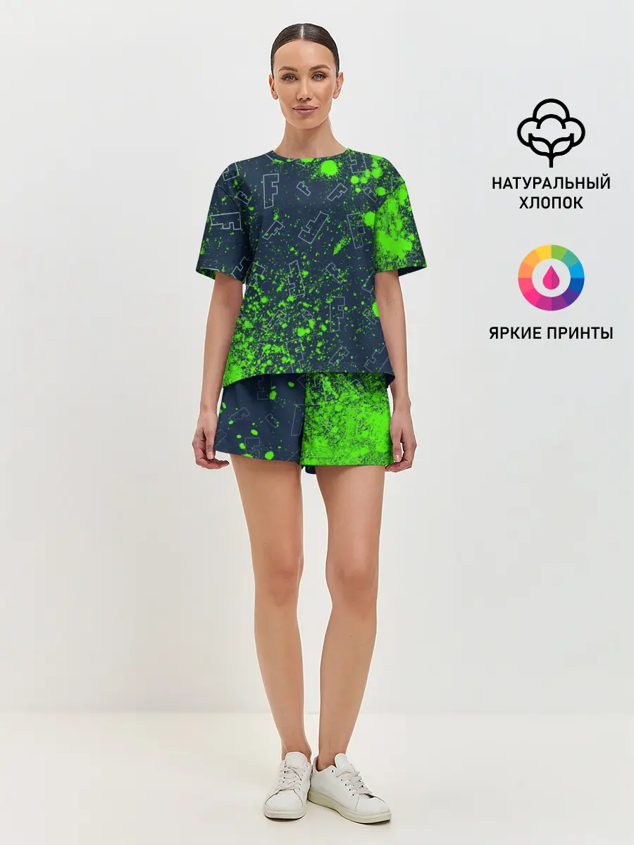 Женская пижама с шортами / FORTNITE / ФОРТНАЙТ
