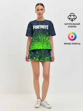 Женская пижама с шортами / FORTNITE / ФОРТНАЙТ