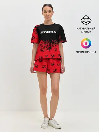 Женская пижама с шортами / HONDA / ХОНДА