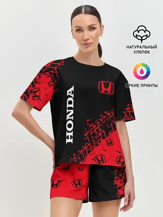 Женская пижама с шортами / HONDA / ХОНДА