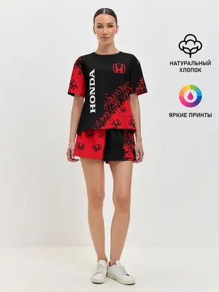 Женская пижама с шортами / HONDA / ХОНДА